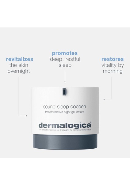 Sound Sleep Cocoon Night Gel Cream - Yorgunluk Belirtilerini Azaltan, Canlandırıcı Gece Kremi 50 ml modelleri