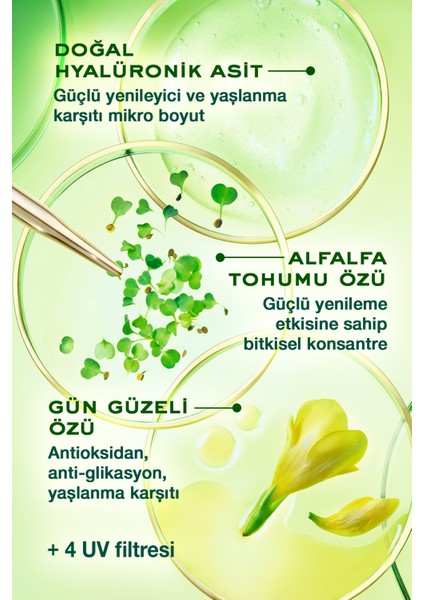 Cildi Gün Boyunca Nemlendiren, Koruyan ve Canlandıran Gündüz Bakım Kremi SPF30 50 ml modelleri