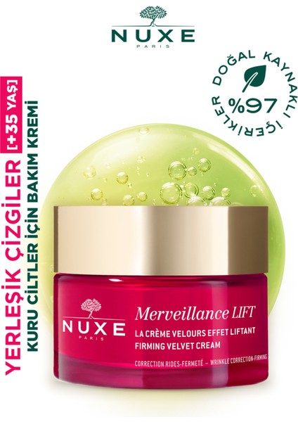 Merveillance Lift Kırışıklık Karşıtı Sıkılaştırıcı ve Besleyici Gündüz Bakım Kremi 50ML