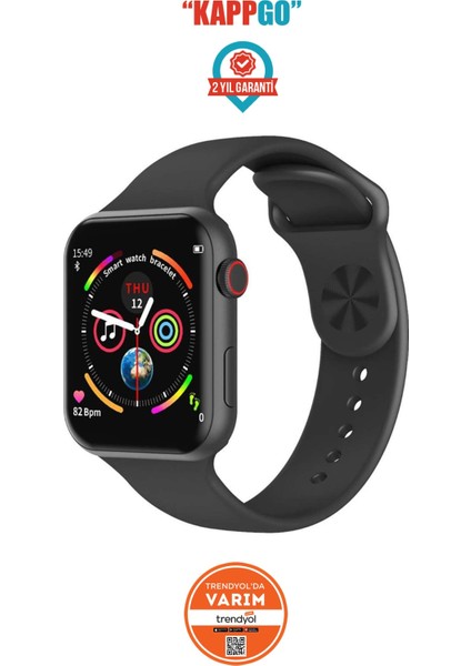 Suya ve Toza Dayanıklı Akıllı Saat, Nabız ve Ekg Ölçer, Aktif Yan Tuşlu fiyatları