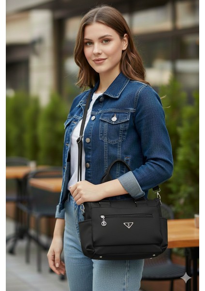 Kadın Çok Bölmeli Uzun Askılı El ve Omuz