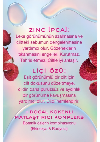 Yağlı ve Gözenekli Ciltler Için Matlaştırıcı ve Gözenek Sıkılaştırıcı Bakım 40ML fırsatları