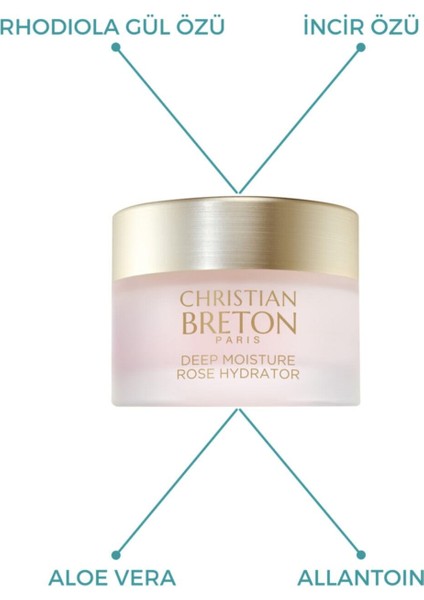 Deep Moisture Rose Cildi Derinlemesine Nemlendirici ve Aydınlatıcı Jel Krem 50ML modelleri