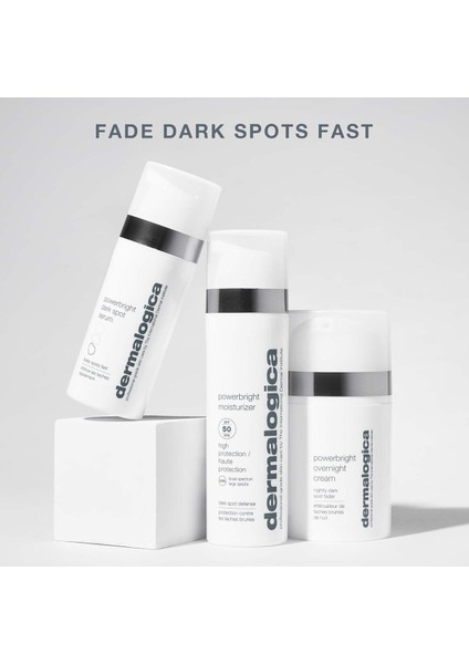 Powerbright Moisturizer - Spf 50+ Leke ve Düzensiz Ciltler Için Aydınlatıcı, Nemlendirici Krem 50 ml