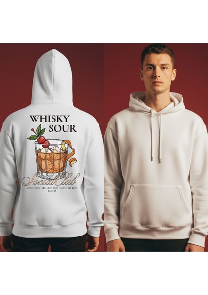 Kapşonlu 3 Iplik Kokteyl Oversize Sweatshirt - Unisex Rahat Kalıp, Sokak Modası, Günlük Stil fiyatları