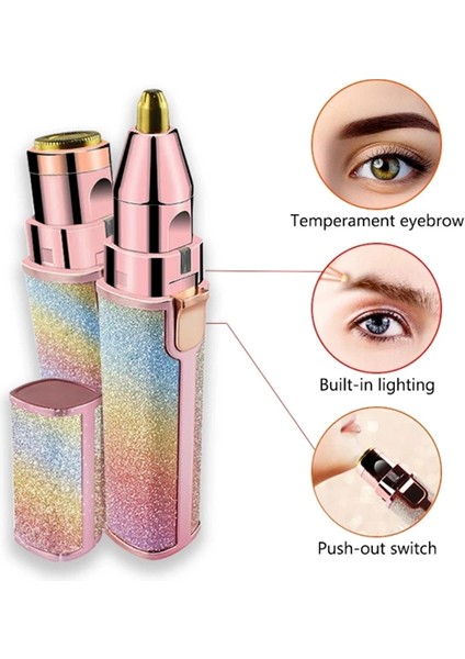 Kaş ve Yüz Epilation Aleti – Kolay Kullanımlı, Portatif Shaver USB Şarjlı fırsatları