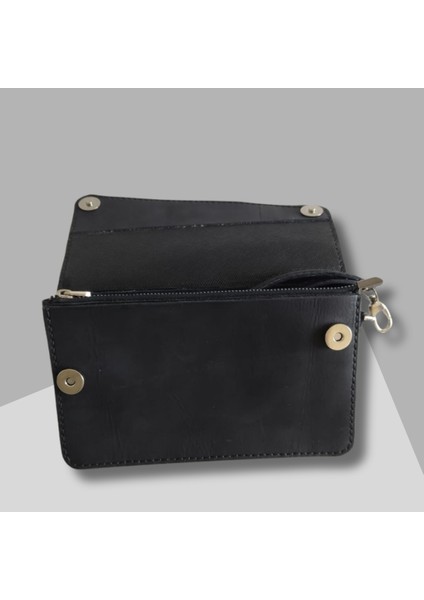 El Yapımı Hakiki Deri Çok Fonksiyonlu El Çantası (12X21X3 Cm) fiyatları