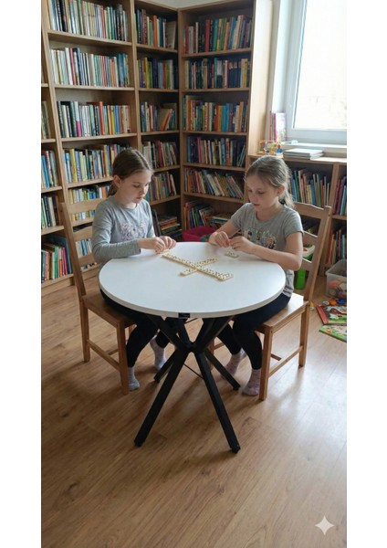 70 cm Siyah Metal Ayak 2-3 Kişilik Yuvarlak Masa Mutfak Masası Balkon Masası Kafe Masası Ofis Masası indirimleri