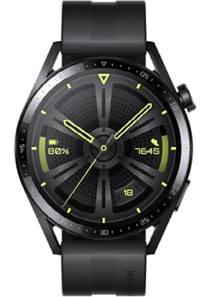 Şık ve Fonksiyonel 46MM Akıllı Saat, Siyah Renk Seçeneği