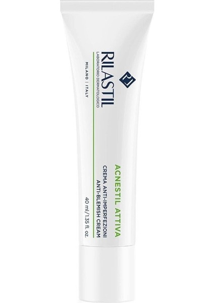 Acnestil Attiva - Karma ve Yağlı Ciltler Için Sebum Dengeleyici, Matlaştırıcı Krem 40 ml