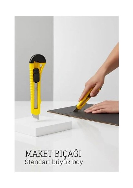 Bfs Ergonomik Maket Bıçağı - Büyük Boy Maket Bıçağı