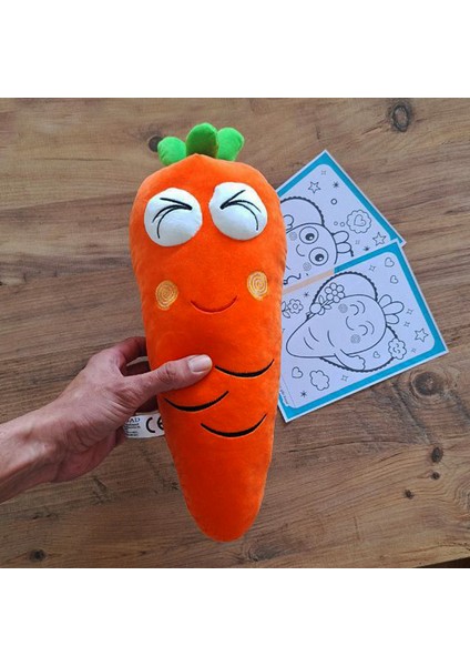 Havuç Figürlü Peluş – Çocuk Odası Dekor ve Oyuncak – Uyku Arkadaşı | 40CM modelleri