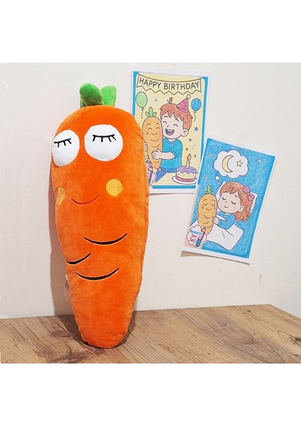 Havuç Figürlü Peluş – Çocuk Odası Dekor ve Oyuncak – Uyku Arkadaşı | 40CM fırsatları