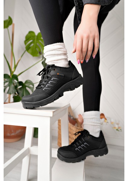 Kadın Kışlık Bot Ayakkabı Günlük Kullanım Tırtık Taban