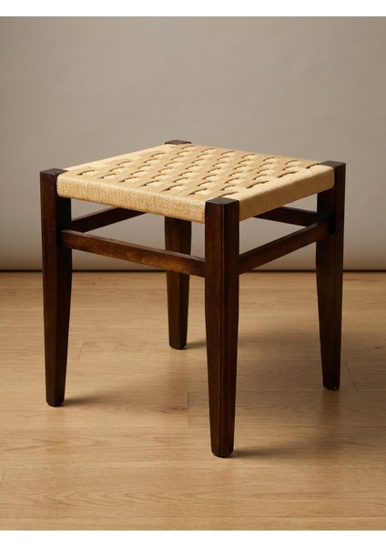 Ahşap Örgü Masa – Modern ve Doğal Tasarım (52X47 Cm) fiyatları