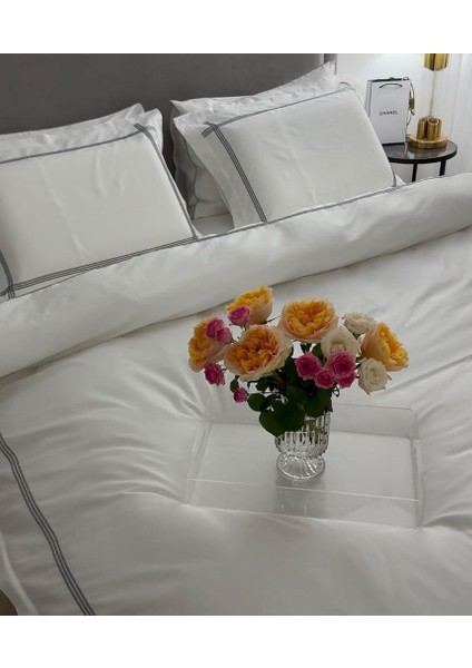 Ayaklı Cam Sütun Vazo Şeffaf 18 cm indirimleri