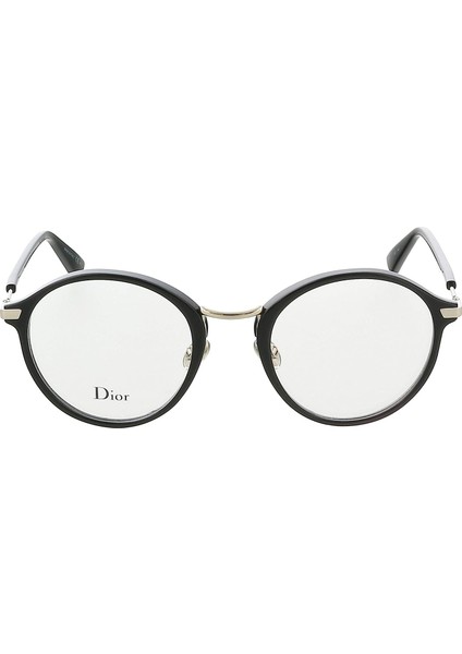 Dıor Essence 6 0807YUVARLAK Siyah Gümüş Metal Unısex Gözlük fiyatları