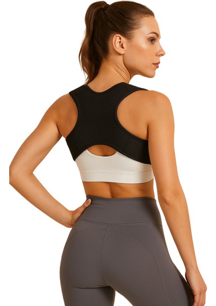 Dik Duruş Korsesi Bel Sırt Omuz Erkek Kadın Kambur Önleyici Korse