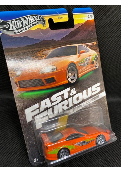Hot Wheels Silver Series Fast & Furious Toyota Supra 2024 - Edizione Limitata Brian O'Conner