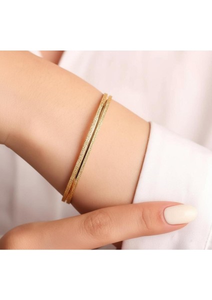 12 gr (Gram) Ray Çöp Bilezik 22 Ayar Altın Yatırımlık Işçiliksiz