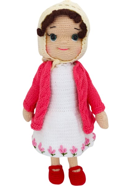 El Yapımı Gül Işlemeli Heidi Bebek