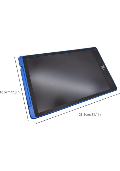 T12 Mavi Writing Tablet LCD 12 Inç Dijital Kalemli Çizim Yazı Tahtası indirimleri