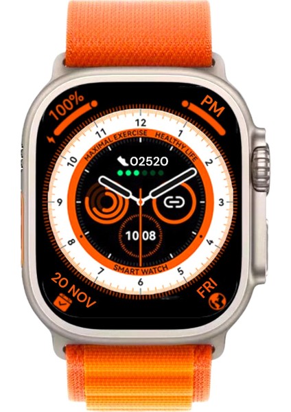 Dünyanın En Yeni 2.02 Inç Akıllı Saat, Şık ve Fonksiyonel Design