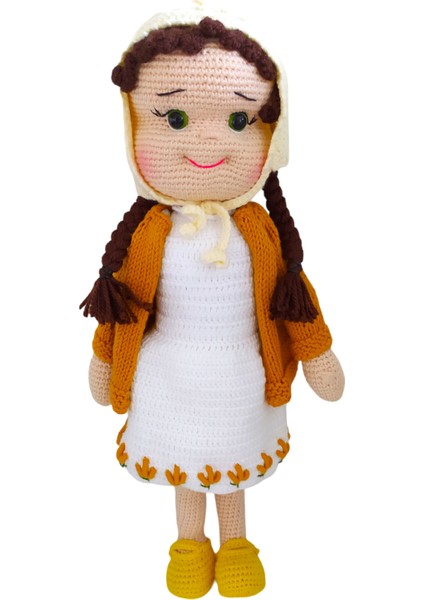 El Yapımı Çiçek Işlemeli Heidi Bebek