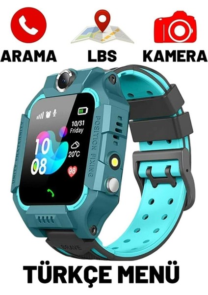 Q21 Akıllı Çocuk Saati, Kamera ve Konum Takip, Yeşil, Güvenli ve Eğlenceli fiyatları