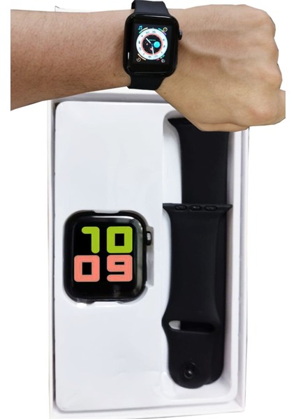 Çocuklar Için Renkli Ekranlı Bluetooth Akıllı Saat, Silikon Kordonli