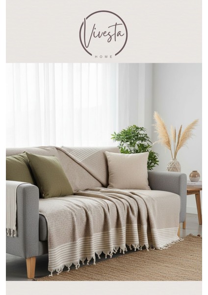 Kanepe & Koltuk Örtüsü 180×210 cm – %100 Pamuk, Yumuşak Dokulu, Yıkanabilir indirimleri