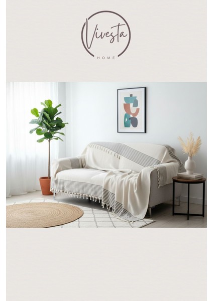 Kanepe & Koltuk Örtüsü 180×210 cm – %100 Pamuk, Yumuşak Dokulu, Yıkanabilir fırsatları