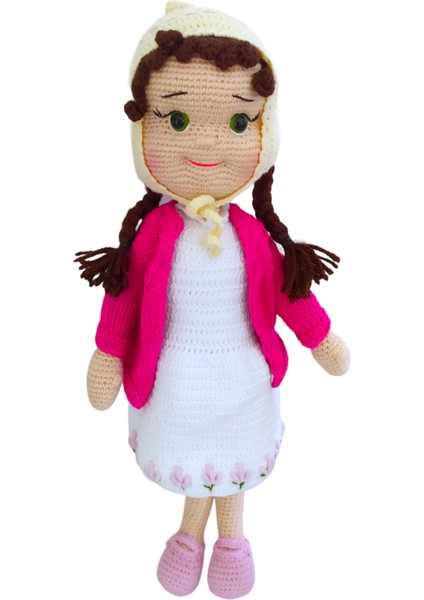 El Yapımı Çiçek Işlemeli Heidi Bebek