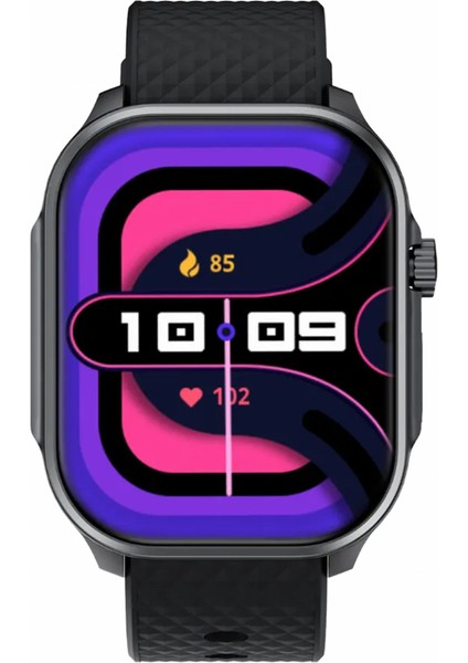 Şık ve Dayanıklı Akıllı Saat, Türkiye Garantili, Fitness ve Günlük Kullanım