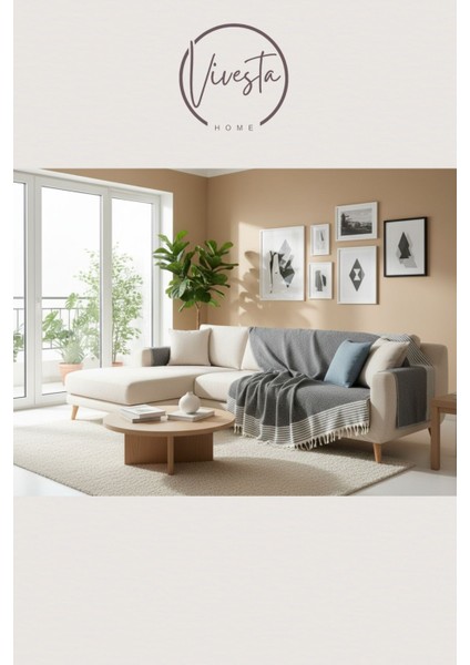 Kanepe & Koltuk Örtüsü 180×210 cm – %100 Pamuk, Yumuşak Dokulu, Yıkanabilir