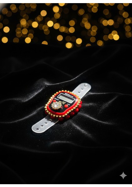 Hediyelik (Mevlid Çeyizlik Hac Umre) Sesli LED Işıklı Kutulu Taşlı Süslü Zikirmatik - 20 Adet fırsatları