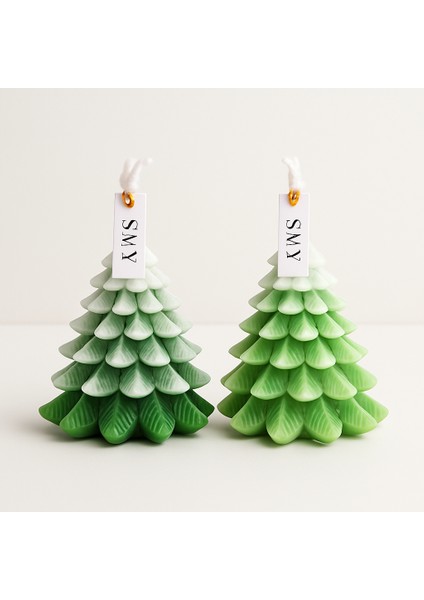 smydesign Çam Agacı Mum Iki Adet fiyatları