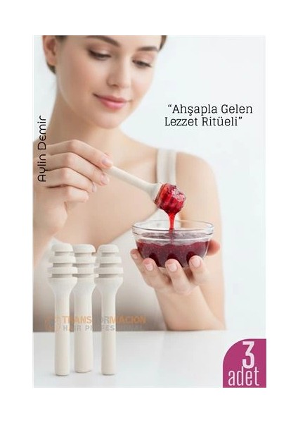 Bfs 3’lü Ahşap Mini Kaşık Seti – 6.5 cm Reçel, Bal ve Sos Servisi Için Doğal Sunum Kaşıkları