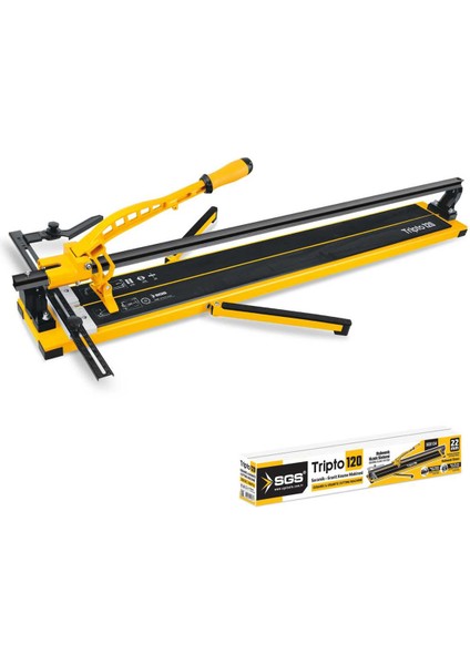 TRIPTO120 Seramik ve Granit Fayans Kesme Makinesi 120CM, Lazerli ve Rulmanlı