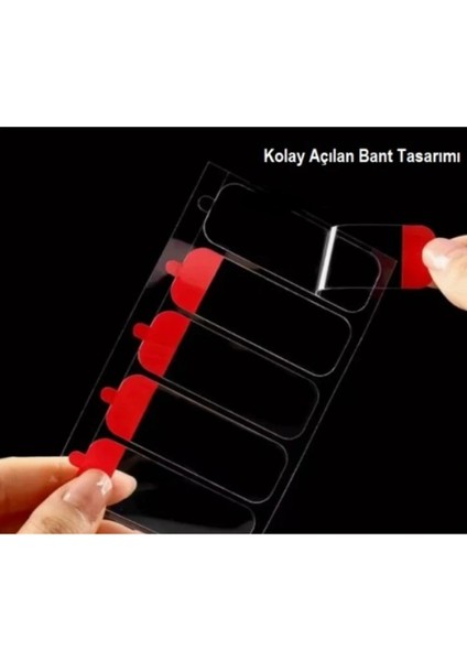 60 Parça Kolay Açılır Güçlü Çift Taraflı Bant 18MMX50MM fırsatları