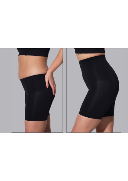 Yüksek Bel Toparlayıcı Dikişsiz Korse Şort, Lazer Kesim Teknolojisi ile Kıyafet Altında Görünmeyen Ultra Ince Kumaşı Sayesinde Anında Inceltir modelleri