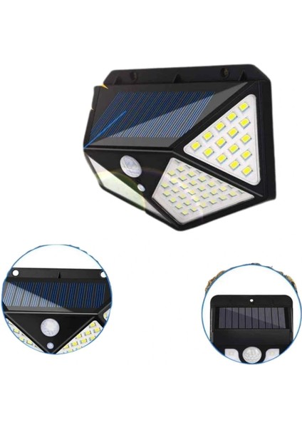 Bahçe Lambası Bahçe Aydınlatma Sensörlü Suya Dayanıklı 100 LED indirimleri