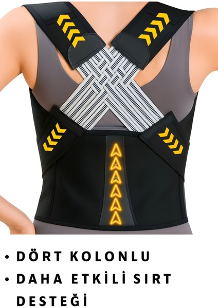 Dik Duruş Korsesi, Omuz ve Sırt Destekli, Kamburluk ve Kifoz Için