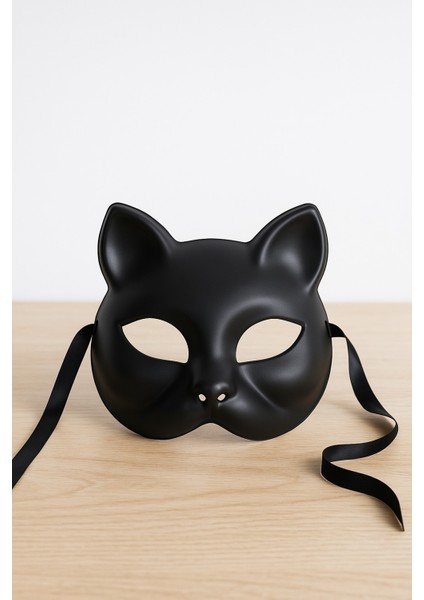 Siyah Kedi Maskesi Tiyatro Okul Gösteri Kostüm Çocuk Için Hafif Dayanıklı Şık Tasarım fiyatları