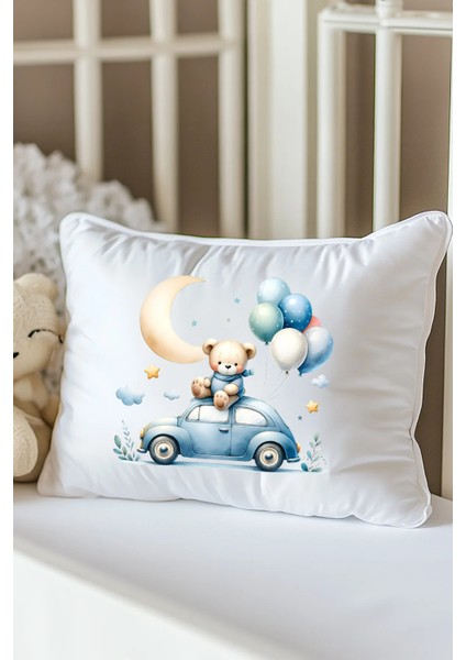 Isme Özel Baskılı Bebek Dolgulu Yastık