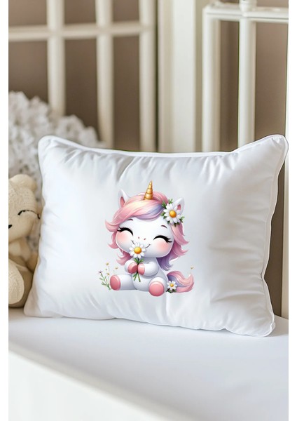 Isme Özel Baskılı Bebek Dolgulu Yastık