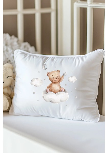 Isme Özel Baskılı Bebek Dolgulu Yastık