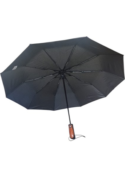 Rubenis 10 Telli Tam Otomatik Elit Erkek Şemsiye - Siyah