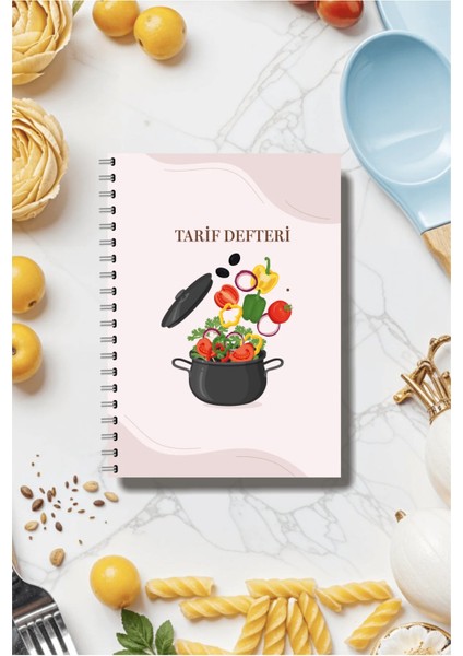 Yemek Tarif Defter /100 Yaprak /15CM x 21CM