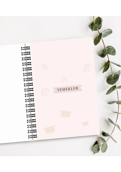 Yemek Tarif Defter /100 Yaprak /15CM x 21CM fiyatları